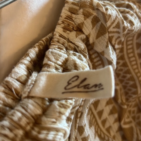 Tan & White Summer Jumpsuit plus FREE BRACELET - Picture 6 of 11